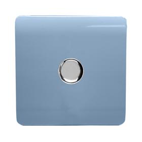 Sky Blue Wiring Accessories Trendi Decorative Screwless